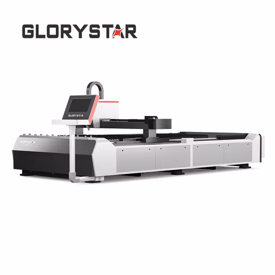 Glorystarlaser Fast Speed (1000W-6000W) Laser Fiber Laser Cutting Machine with CE/FDA