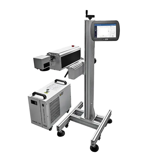 Multi-Language 10W High Speed Fly UV Laser Marking Machine for Plastic Cap with CE Cartificaion